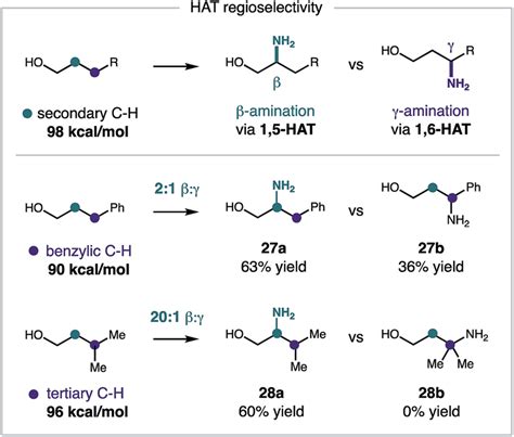 The selectivity of β.